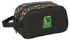 Safta Minecraft 5L, sac de toilette 26x15x12 cm, noir, pour Voir les images du produit 1
