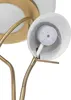 Bronzene Stehleuchte inkl  LED und Dimmer mit Leselampe Produktbild-Vorschau 8