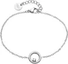 JEWLIX Schlichtes Armband in Silber mit rundem Produktbild-Vorschau 1
