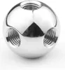 A shiny metallic spherical object with multiple threaded openings. Produktbild-Vorschau
