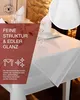 Tischdecke Tischtuch Breite 160 cm weiß Baumwolle Produktbild-Vorschau 5