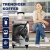 MuchoWow® Koffer Handgepäck Trolley Rollkoffer Kleine Produktbild-Vorschau 2