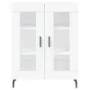 vidaXL Highboard Weiß 69,5x34x180 cm Holzwerkstoff - Produktbild-Vorschau 9