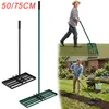 ACXIN Robuste Rasenharke Schwarz 50x25cm, aus Edelstahl mit Produktbild-Vorschau 1