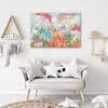 Leinwandbild Kleine Alice im Wunderland 100x70 Feeby Türkis Produktbild-Vorschau 2