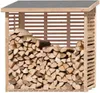 Kaminholzregal Hylla aus Lärchenholz 200 x 75 x 200 cm mit Produktbild-Vorschau 1