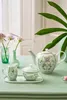 PIP STUDIO Lily&Lotus Tiles Light Green Zuckerdose 300ml Produktbild-Vorschau 5
