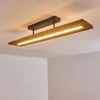 Volano »Volano« dimmbare Deckenlampe aus dunklem Holz und Produktbild-Vorschau 10