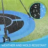 SereneLife Outdoor Spinner-Tellerschaukel – Runde hängende Produktbild-Vorschau 9