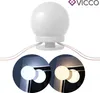 Schminktischbeleuchtung Vicco  Weiß 400 cm, Model 28552 Produktbild-Vorschau 5