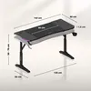 Huzaro Hero 3.6 RGB Gaming Tisch – höhenverstellbar 140x60 Produktbild-Vorschau 3