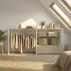 Set di 2 appendiabiti modulari KADRA 200x85cm per mansarda Anteprima dell’immagine prodotto 1