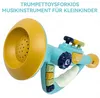 Kinder Musikinstrument Trompete Spielzeug, Musikspielzeug Produktbild-Vorschau 2
