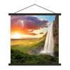 MuchoWow® Textilposter Wasserfall - Felsen - Produktbild-Vorschau 1