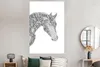 MuchoWow® Poster Pferd - Buchstaben - Weiß - Mädchen - Produktbild-Vorschau 4