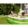 XXL 530L Planschbecken Pool Grün Sechseckig Schwimmbecken Produktbild-Vorschau 3