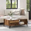 Couchtisch Altholz 90 x 60 x 35 cm Holzwerkstoff Produktbild-Vorschau 4