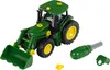 Theo Klein John Deere Traktor mit Frontlader und Gewicht, Anteprima dell’immagine prodotto 2