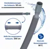 Ausziehbarer Ablaufschlauch  Abwasserschlauch 60-200cm Produktbild-Vorschau 5