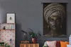 MuchoWow® Wandteppich Wandbehang Frau - Afrikanisch - Gold Produktbild-Vorschau 5