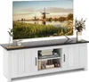 Mobile TV in legno COSTWAY, supporto per TV fino a 65 Anteprima dell’immagine prodotto 1