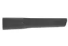 A black vacuum cleaner crevice tool is shown against a white background. Produktbild-Vorschau