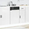 vidaXL Geschirrspülerblende Porto Hochglanz-Weiß 45x1,5x57 Produktbild-Vorschau 3