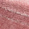 Hochflor Teppich BRILLIANT Rosa 120 cm Rund Produktbild-Vorschau 7