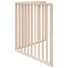 vidaXL Skladací plot pre psov 2 panely 160 cm topoľové Náhľad obrázku produktu 5