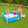 Piscina quadrata con struttura metallica Baby la mia prima Anteprima dell’immagine prodotto 14