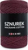 Makramee Baumwollseil 2mm - 200m - Weinrot Produktbild-Vorschau 1