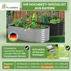 TTL GARDEN Hochbeet SPIRIT XL 320x80x45cm Silber – Metall Produktbild-Vorschau 8