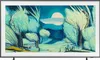 A Samsung QLED The Frame TV displaying a vibrant landscape artwork. Voir les images du produit