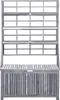 vidaXL Aufbewahrungstruhe mit Rankgitter 99x55x160cm Produktbild-Vorschau 3