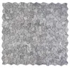 vidaXL Mosaikfliesen Hellgrau 30 x 30 cm Marmor Produktbild-Vorschau 5