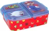 Super Mario Luigi Kinder 4 tlg Set 3 Kammer Brotdose Gabel Produktbild-Vorschau 2
