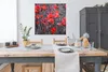 MuchoWow® Poster Rote Mohnblumen in einem Schwarz-Weiß-Bild Produktbild-Vorschau 3