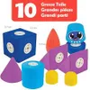 Set di cubi magnetici in schiuma Blockaroo, aeroplano 10 Anteprima dell’immagine prodotto 3