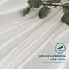 Thermovorhang Samt Verdunkelungsvorhang Weiß 260x132 cm Produktbild-Vorschau 5