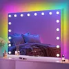 VANITII Specchio Hollywood con illuminazione RGB 80cm x Anteprima dell’immagine prodotto 2