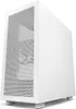 A white computer case shown from a three-quarter front angle. Podgląd zdjęcia produktu