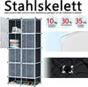 TWOLIIN DIY Regalsystem Kleiderschrank aus Kunststoff Produktbild-Vorschau 3