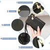Portefeuille pour femmes, grande capacité, cuir Voir les images du produit 6
