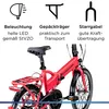 Zündapp Z101 20 Zoll Elektro Klapprad 150 - 180 cm E Produktbild-Vorschau 4