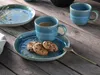 CreaTable, 21513, Yuki Grün-blau, Kaffeebecher 4-tlg, Produktbild-Vorschau 3