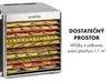 Klarstein Captain Jerky 110, 1000 W, 30-90°C, 24h časovač, Náhled obrázku produktu 4
