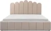 MOEBLO Polsterbett Bett 03 – Doppelbett mit Kopfstütze, Produktbild-Vorschau 4