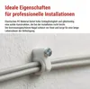 Kabelschelle 10 mm, weiss, 50 Stk Produktbild-Vorschau