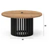 DOVER Couchtisch, 60 cm, minimalistisch und zeitlos - Eiche Produktbild-Vorschau 6