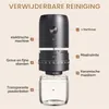 Elektrische Kaffeemühle, USB-wiederaufladbar, Keramikmahlwerk, tragbar Productafbeelding-voorbeeld